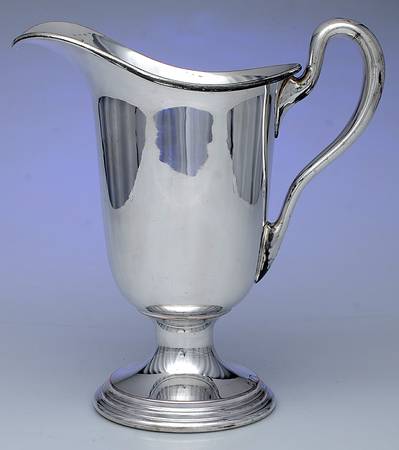 Silverplate Hollowware Pitcher