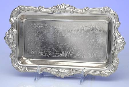 Silverplate Hollowware 9" Dresser Tray
