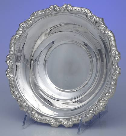 Silverplate Hollowware 8" Bon Bon Bowl
