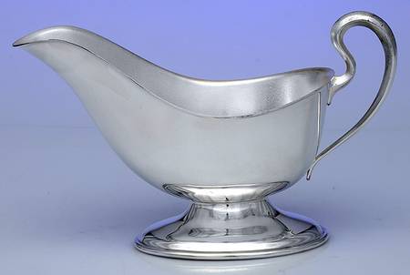 Silverplate Hollowware Gravy Boat