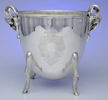 Silverplate Hollowware Ice Bucket No Lid