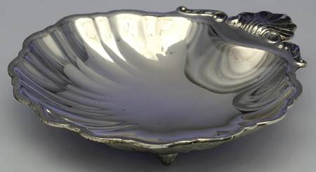 Silverplate Hollowware 5" Shell Shape Bon Bon