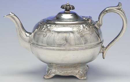 Silverplate Hollowware Silverplate Teapot