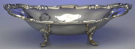 Silverplate Hollowware 13" Oval Bowl