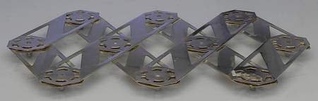 Silverplate Hollowware Expandable Trivet
