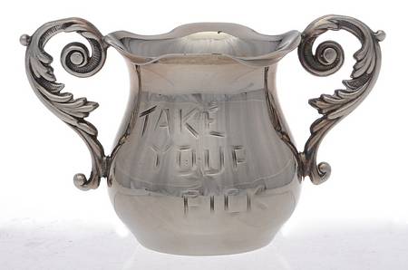 Silverplate Hollowware Silverplate Toothpick Holder