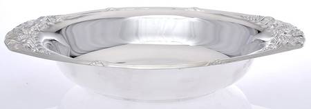Silverplate Hollowware 13" Round Bowl