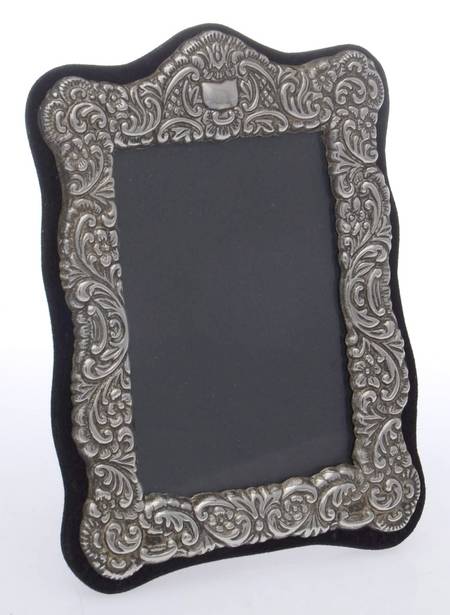 Silverplate Hollowware Frame-Holds 3" X 4"