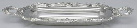 Silverplate Hollowware 1/4 Pound Silverplate Butter Dish, No Liner