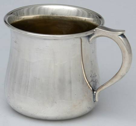 Silverplate Hollowware Baby Cup