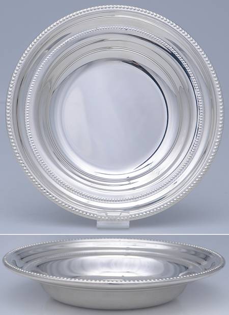 Silverplate Hollowware 7" Round Bowl