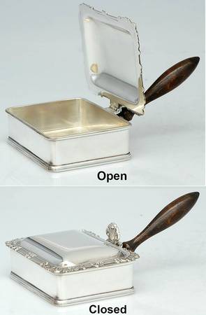 Silverplate Hollowware Minature Silent Butler