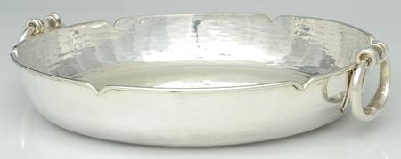 Silverplate Hollowware 11" Round Shallow Bowl