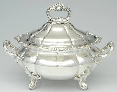Silverplate Hollowware Soup Tureen