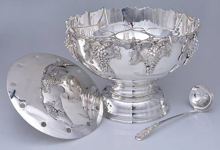 Silverplate Hollowware Beverage Tub