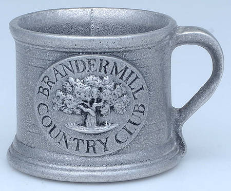 Pewter Hollowware Coffee Cup Missing Liner