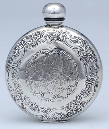 Pewter Hollowware Flask