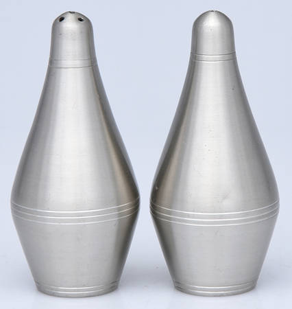 Pewter Hollowware Salt & Pepper Set