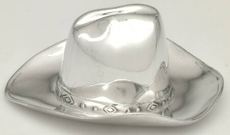 Pewter Hollowware Paperweight