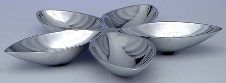 Pewter Hollowware 5 Part Relish