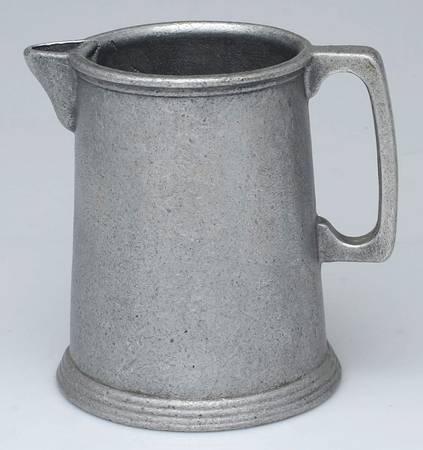 Pewter Hollowware Pitcher