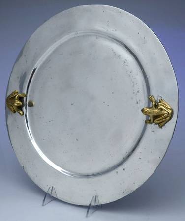 Pewter Hollowware 14" Round Tray