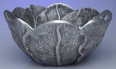 Pewter Hollowware 11" Salad Serving Bowl