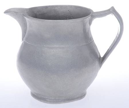 Pewter Hollowware Pitcher