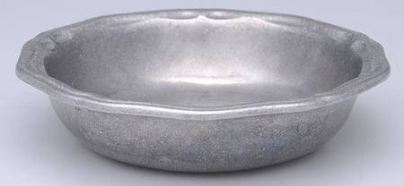 Pewter Hollowware Cereal Bowl