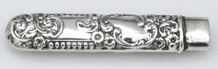 Sterling Hollowware Needle Case No Lid