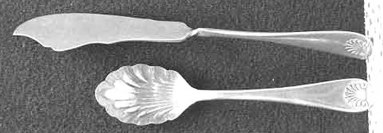 Akl2 (Silverplate) Sugar Shell Spoon