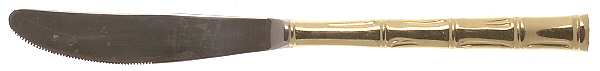 UNF519 (Gold Electroplate) Modern Hollow Knife