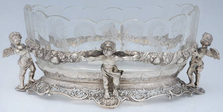 800-1 (Sterling, Hollowware) Sterling Centerpiece