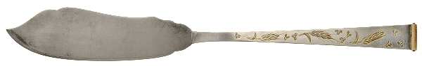 UNF535 (Sterling) Flat Handle Master Butter Knife