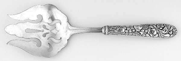 UNF544 (Sterling) Salad Serving Fork with Plated Prongs
