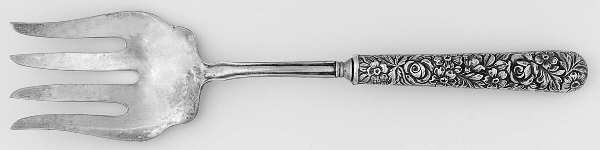 UNF544 (Sterling) Serving Fork with Silverplate Tines