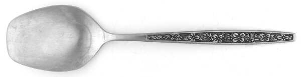 UNF545 (Stainless) Solid Smooth Casserole Spoon