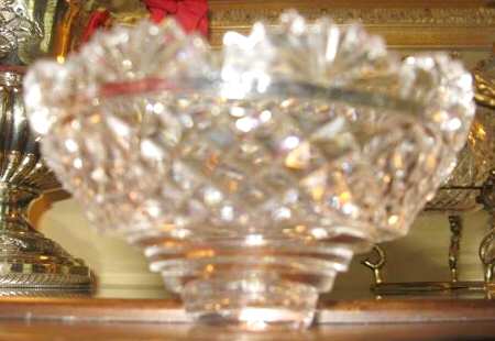 Glass and Plastic Liners (Hollowware) 4" Glass Nappy Insert