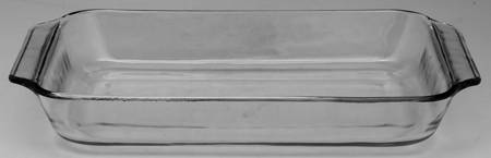 Glass and Plastic Liners (Hollowware) 3 Quart Rectangular Casserole Liner