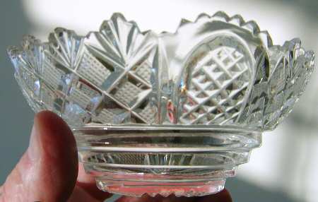 Glass and Plastic Liners (Hollowware) 4" Glass Nappy Insert