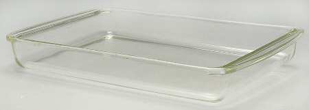 Glass and Plastic Liners (Hollowware) 3 Quart Rectangular Casserole Liner