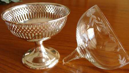 Glass and Plastic Liners (Hollowware) Sherbet Liner
