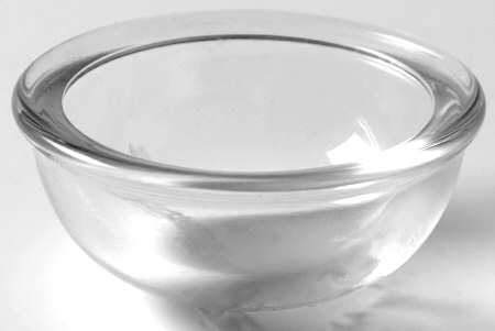 Glass and Plastic Liners (Hollowware) Crystal Salt Cellar Liner