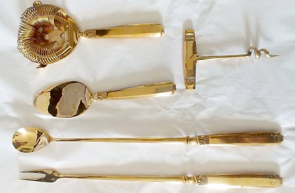 Kings Design (Bronzeware) Large Bar Spoon