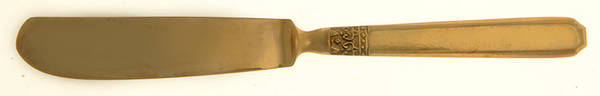Kings Design (Bronzeware) Flat Handle Butter Spreader