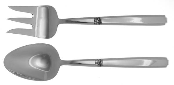 Kings Design (Bronzeware) (2 Pc) Solid Salad Set