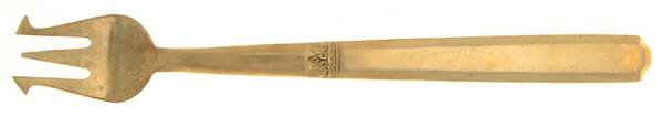 Kings Design (Bronzeware) Short Handle Pickle/Olive Fork