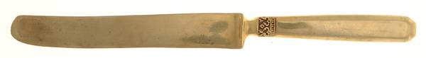 Kings Design (Bronzeware) New French Solid Knife