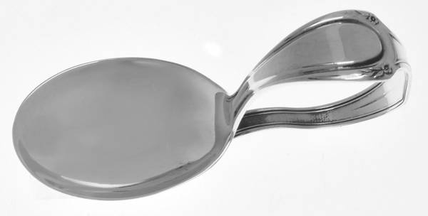Sterling Flatware Curved Handle Baby Spoon