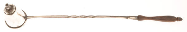 Sterling Flatware Candle Snuffer with Sterling Implement